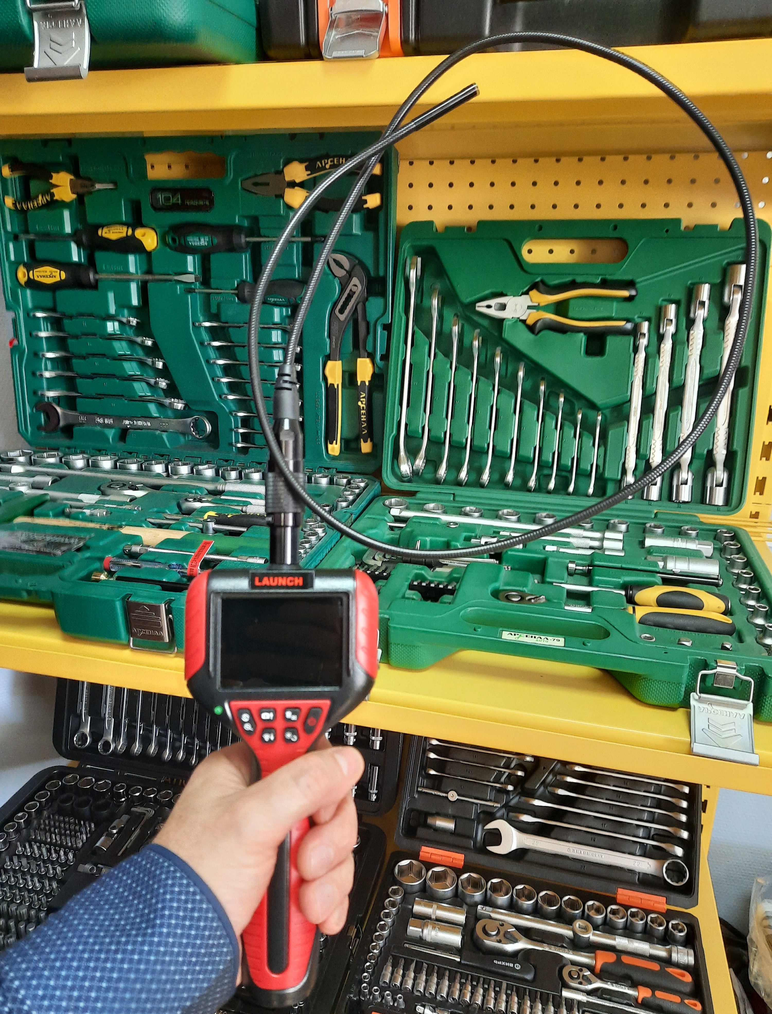Видеоэндоскоп Launch VSP-800, 5.5 мм, 2.7” TFT LCD, 1280x720